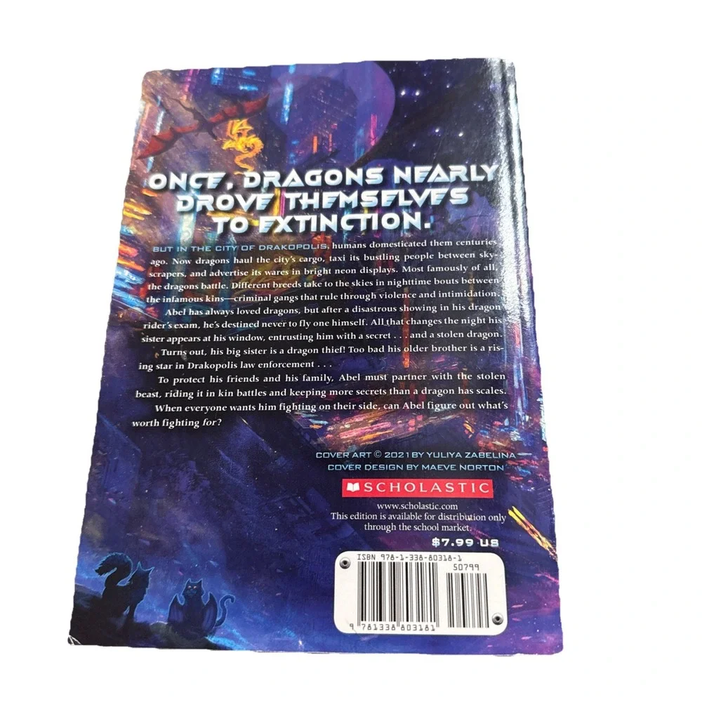 City of Thieves (Battle Dragons #1) Scholastic Book-‎ Paperback